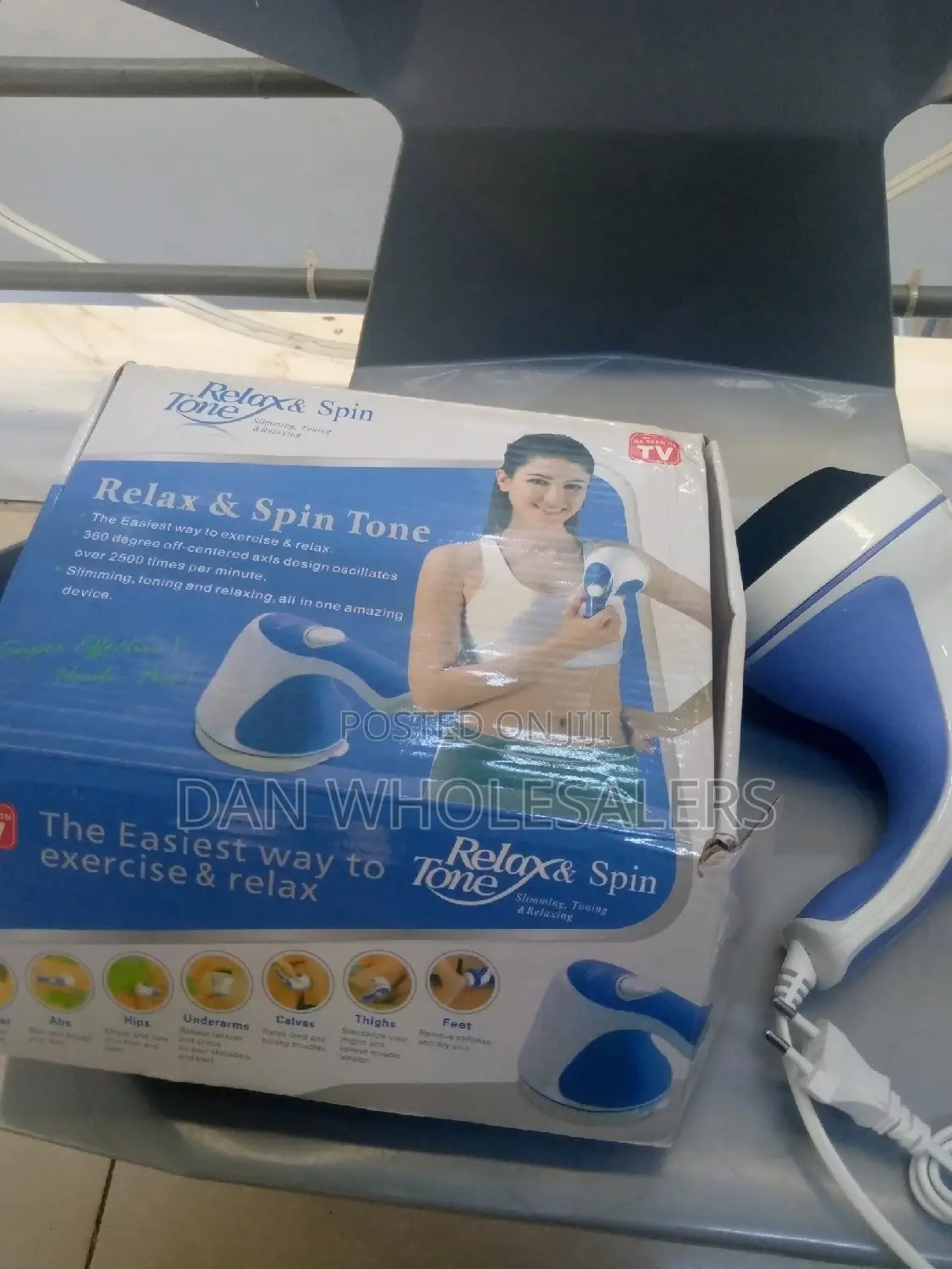 Body Massager Relaxing Machine Relax Spin and Tone