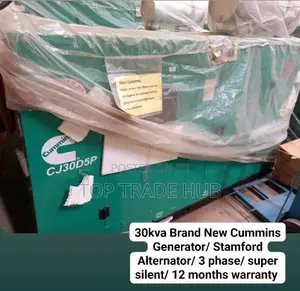 Cummins Stamford Alternator 3 Phase Silent 30 Kva