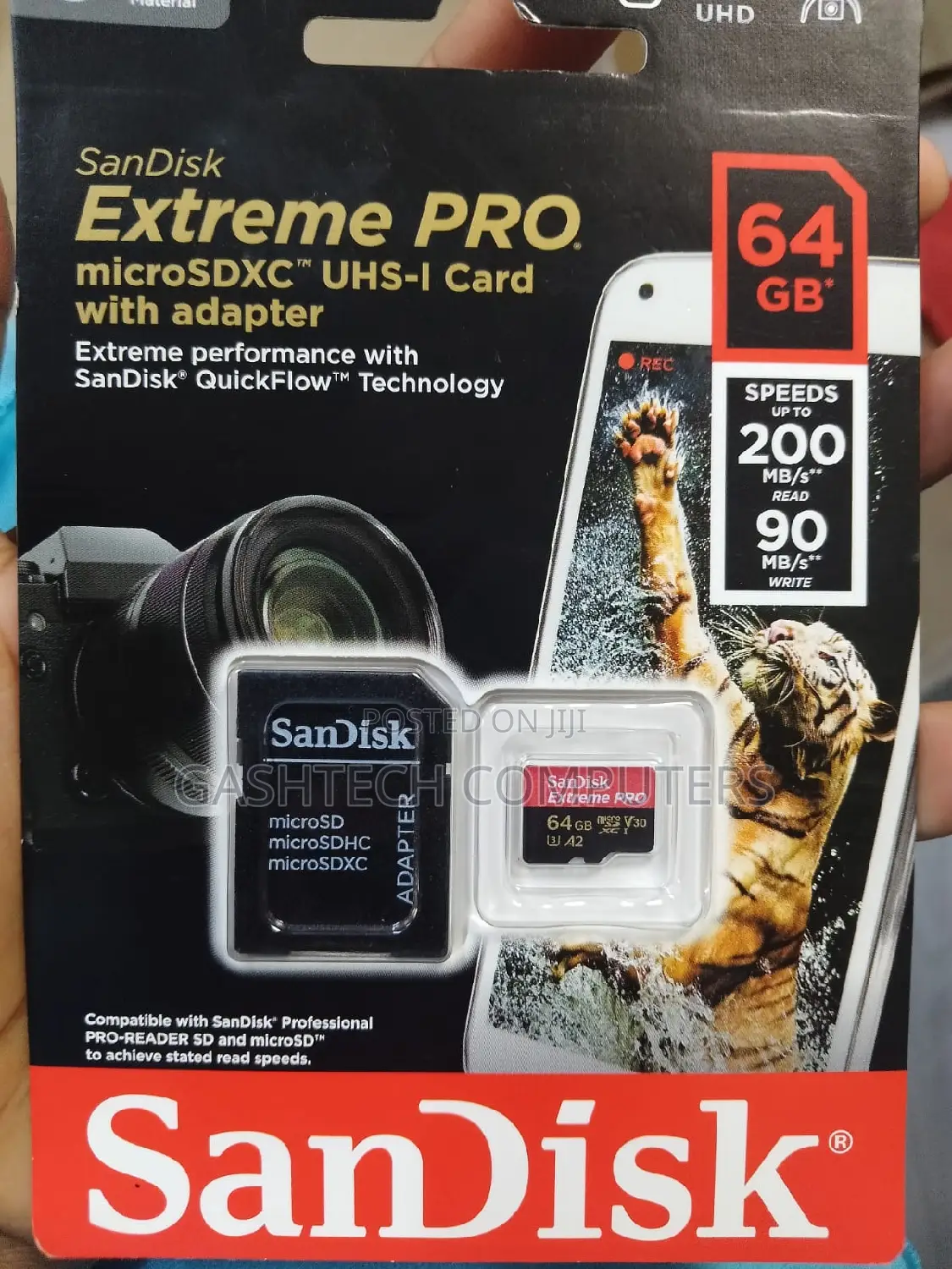 Sandisk Extreme Pro Micro SD 64GB 200mbps