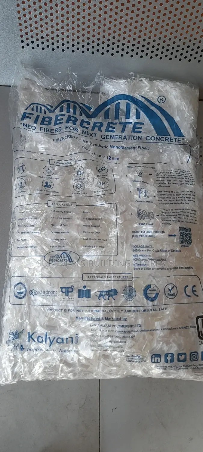 Construction Polypropylene Fiber Reinforced Concrete