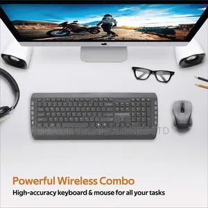 Promate Procombo-10 Wireless Keyboard Mouse Combo