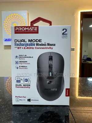 Promate Samo Rechargeable Bluetooth Wireless Mouse