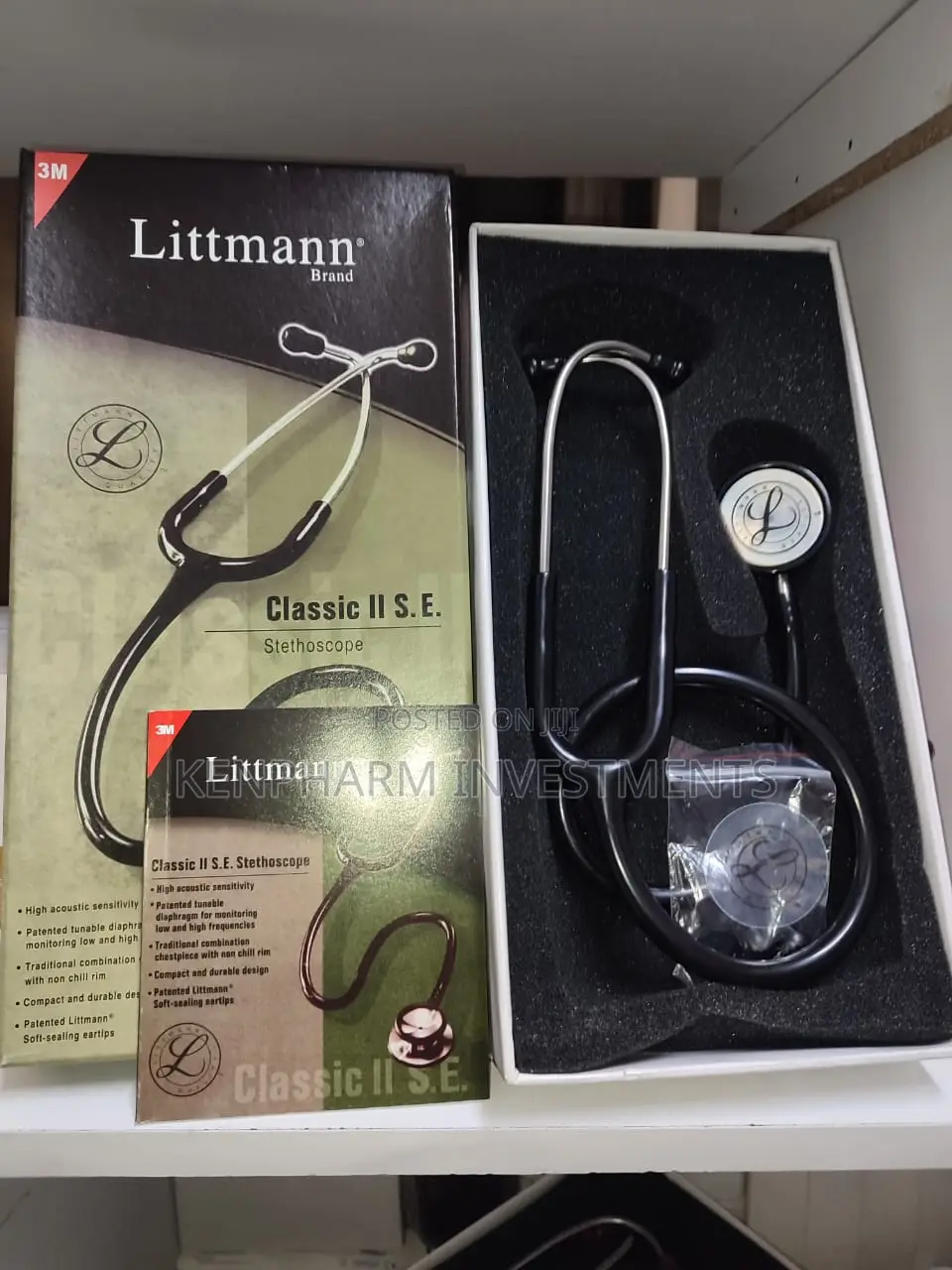 Littmann Brand Classic Ii Stethoscope S.E Black