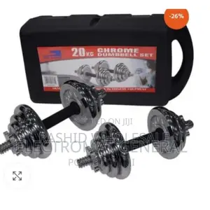 Chrome Dumbbells