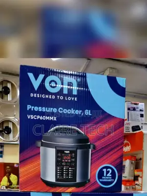 Von 6L Electric Pressure Cooker VSCP60MMX
