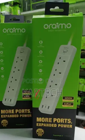Oraimo Powerhub 2 OWS-U351 With USB Charging Ports