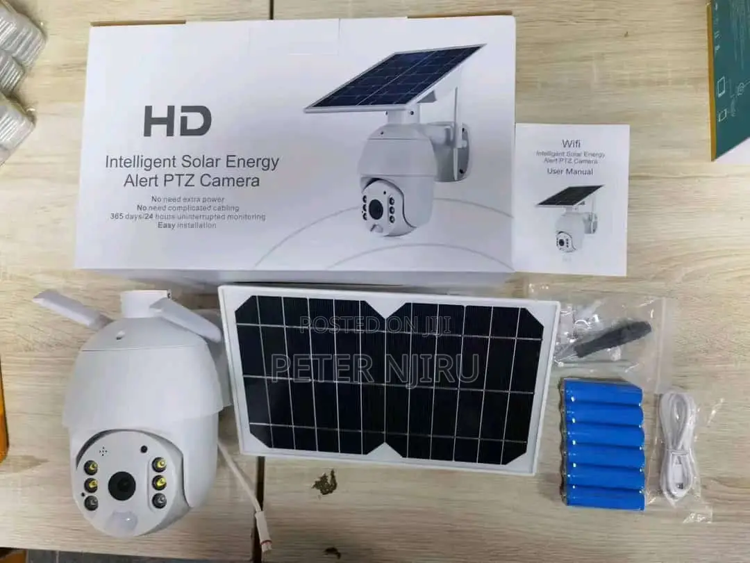 Solar PTZ Camera 4G Outdoor Wireless Solar Camera