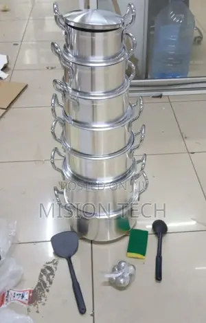 Tornado 14 Pieces Heavy Aluminium Cooking Pot Sufuria Set