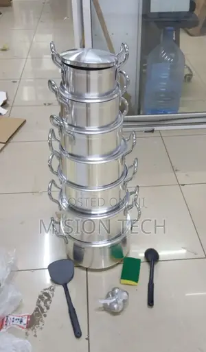 Original Tornado 14 PCS Heavy Aluminium Pot Sufuria Set
