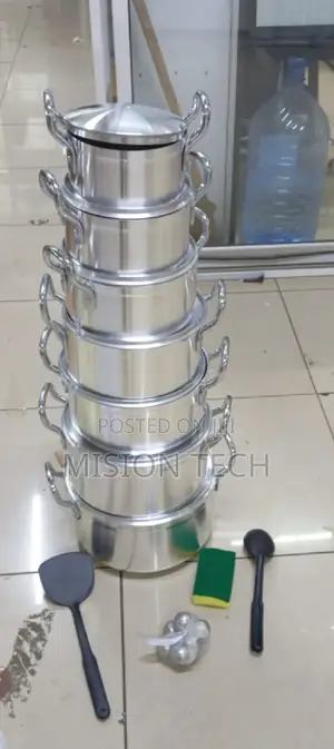Tornado 14 Pieces Heavy Aluminium Durable Pot Sufuria Set
