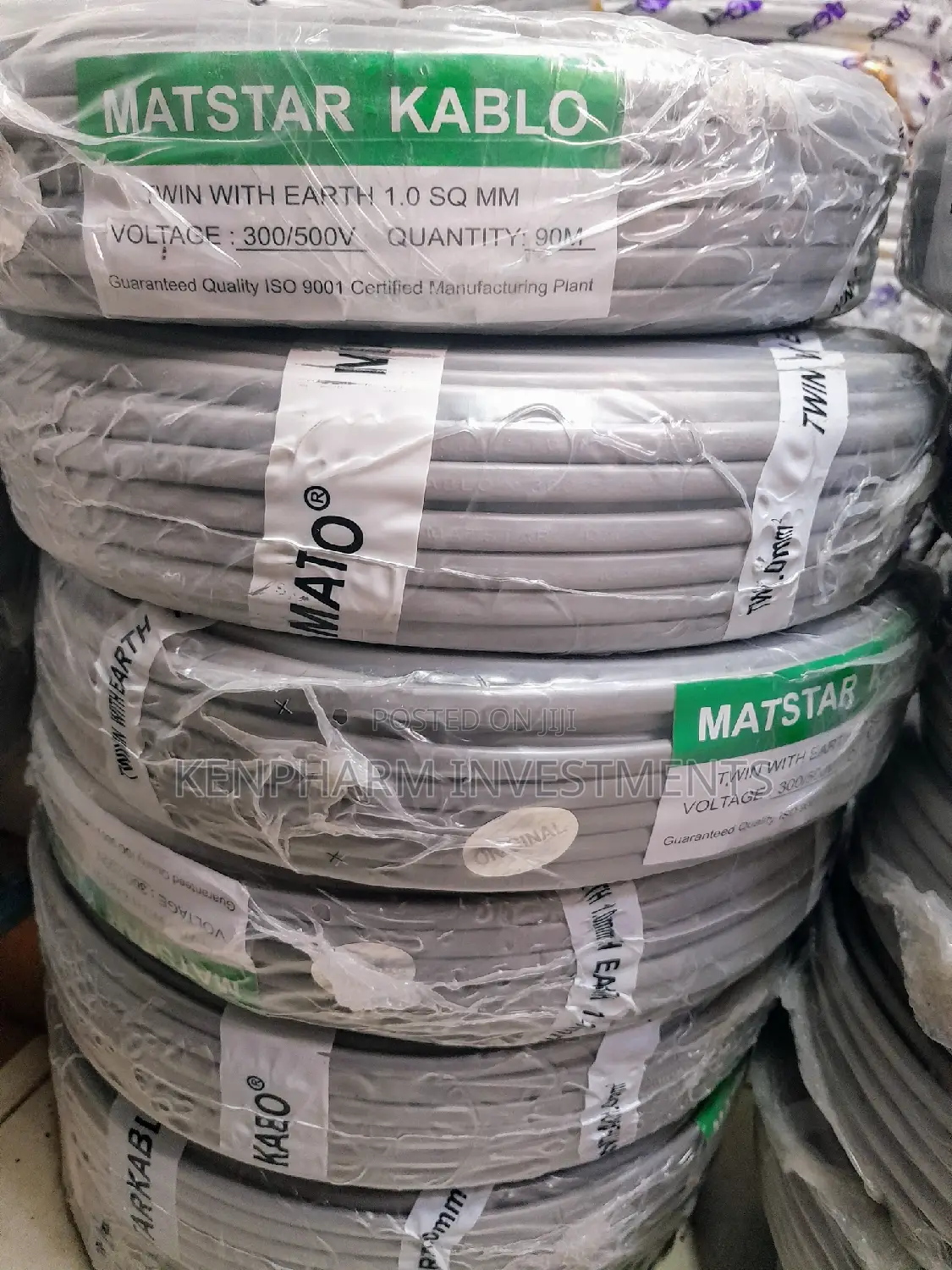 1.5mm Twin With Earth Shielded Cable 90mts