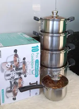 10pc James Pot Cookware 