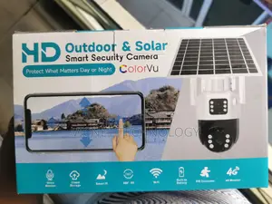 Outdoor Colour Vu Solar PTZ CCTV With 4g Simcard Slot