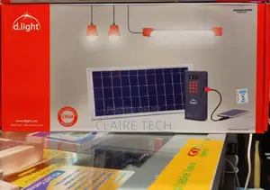 Dlight D100 Solar Light With 3bulbs, Panel