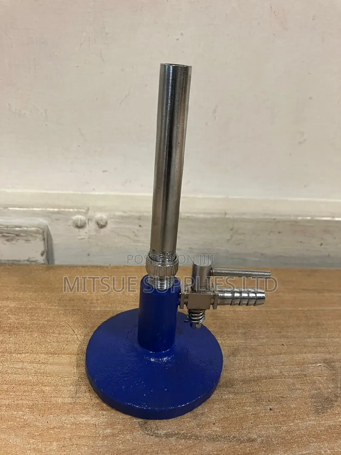 Bunsen Burner With Stop Cock for Multiple Use