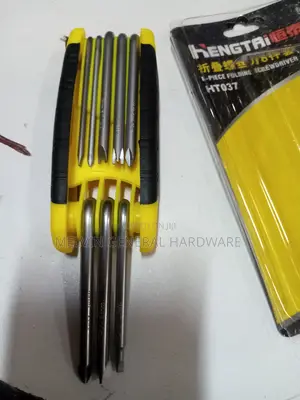 8pc Folding Screwdriver