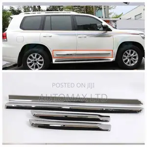Toyota Land Cruiser LC200, Chrome Door Moulding Finishers,
