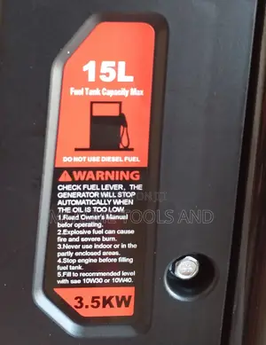 Petrol Generator Pure Sine Wave Techno Silent 223cc, 3.5kva