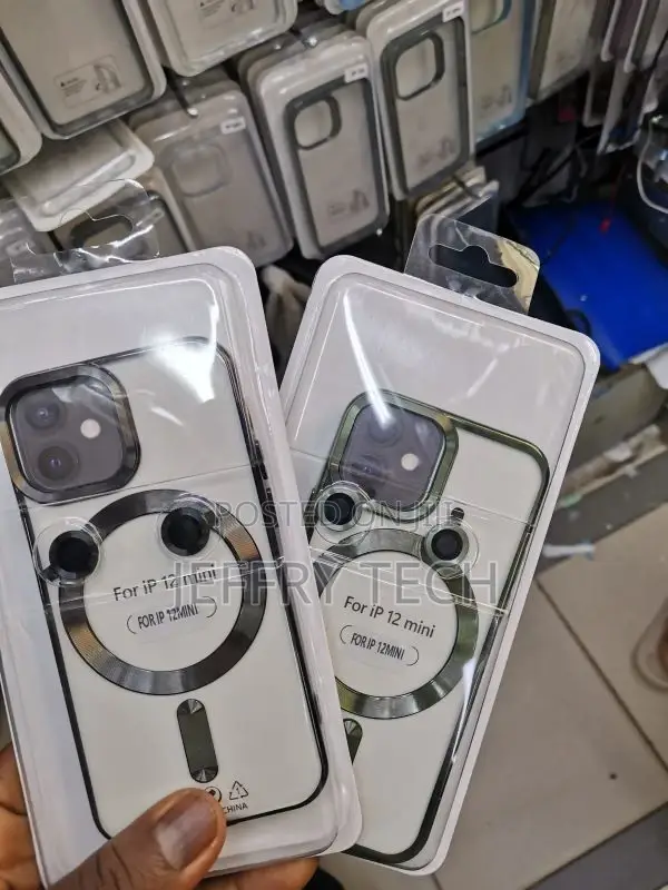 Magnetic Wireless Charging Plating Case for iPhone 12 Mini