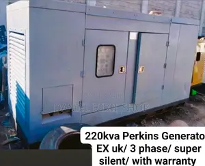 220 Kva Perkins Silent EX UK Diesel Generator