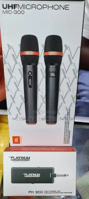 Jbl Mic-300 Uhf Wireless Dual Microphones