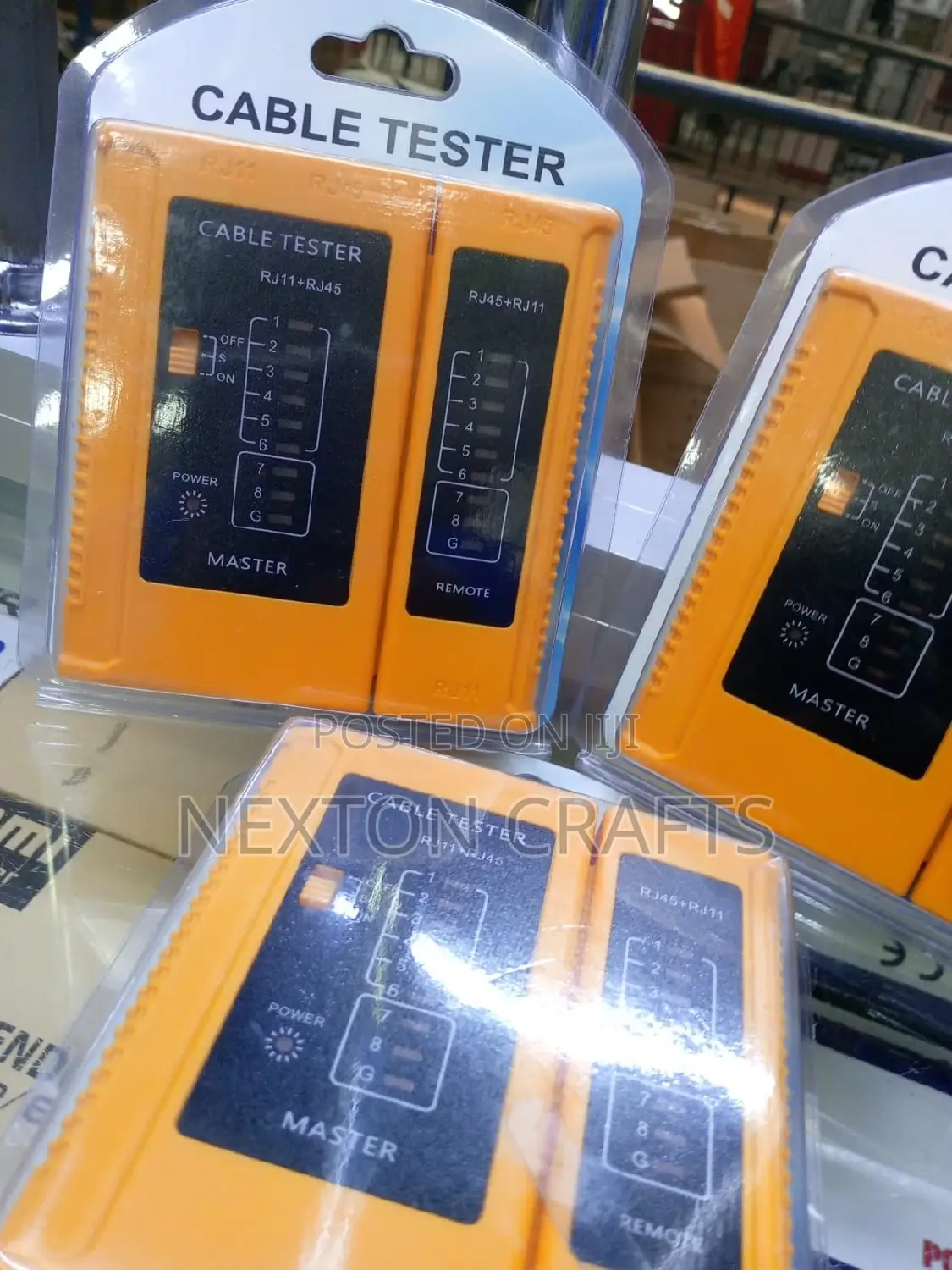 Yellow Cable Tester