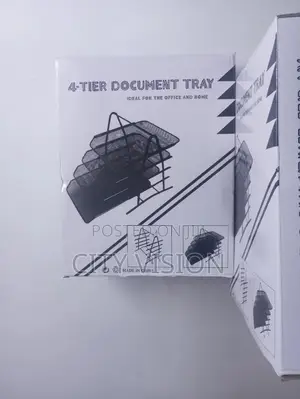 4~Tier Document Tray (Ideal for Office Office)!! Doc Tray!