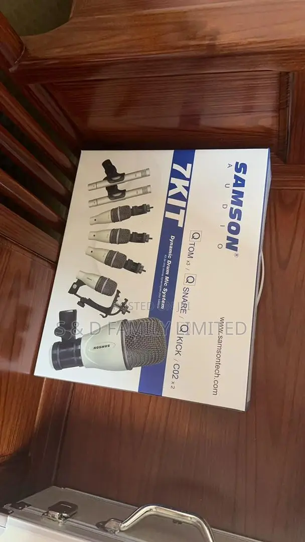 Samson 7 Piece Drumset Microphone