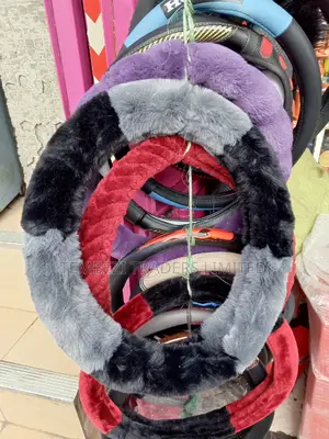 Fluffy Woolen Stearing Covers
