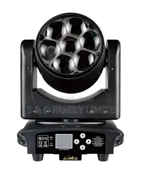 7 by 40 Watts Moving Head Washer Light