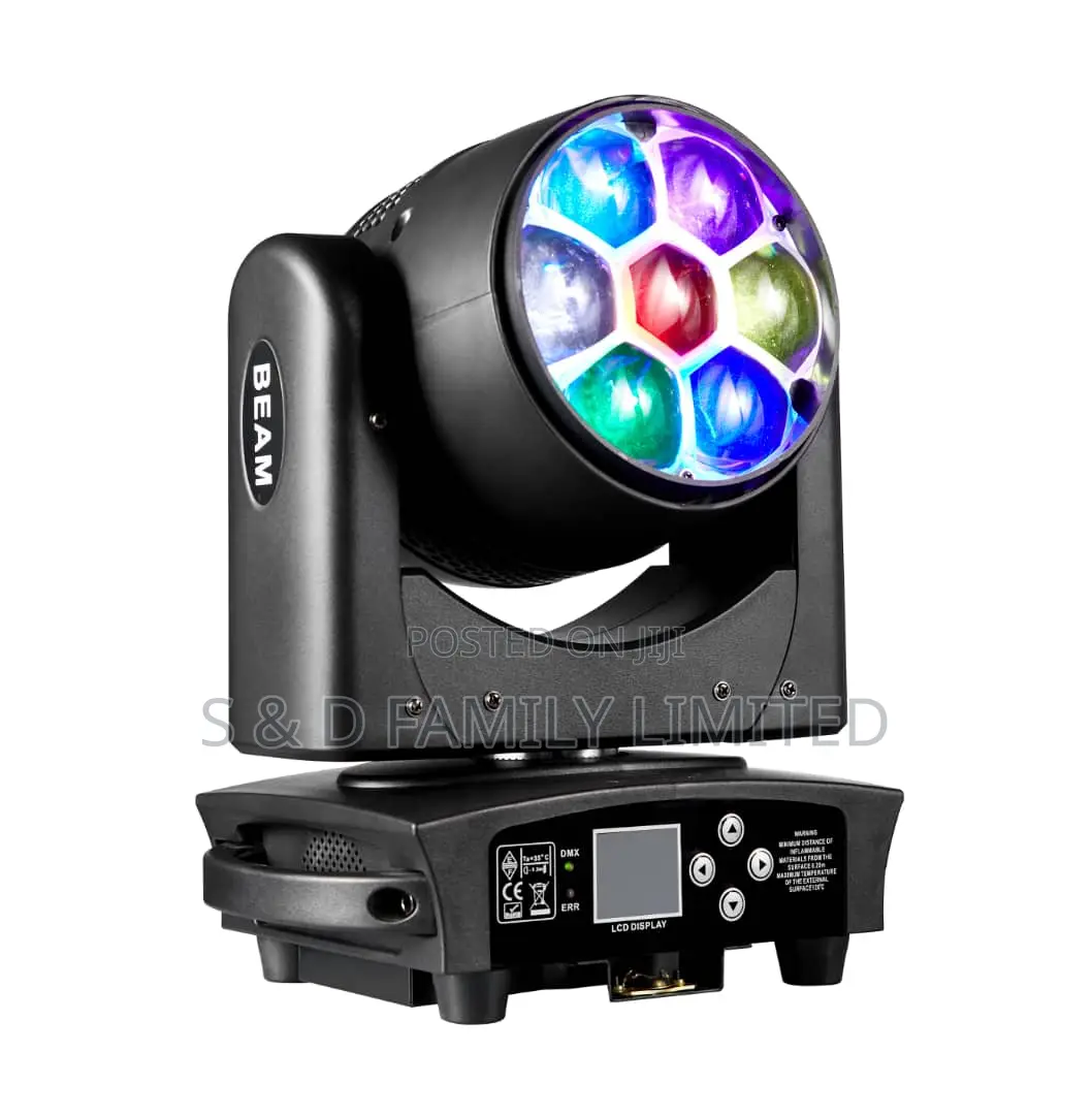 7 by 40 Watts Moving Head Washer Light