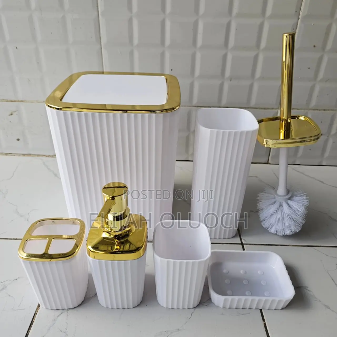 6 in 1 Bathroom Organizer Set