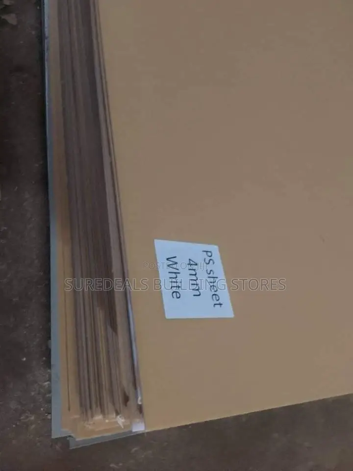 2mm White/Clear Perspex Sheet