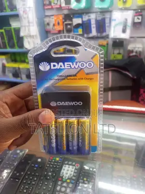 Daewoo Rechargeable Battery AA With Charger