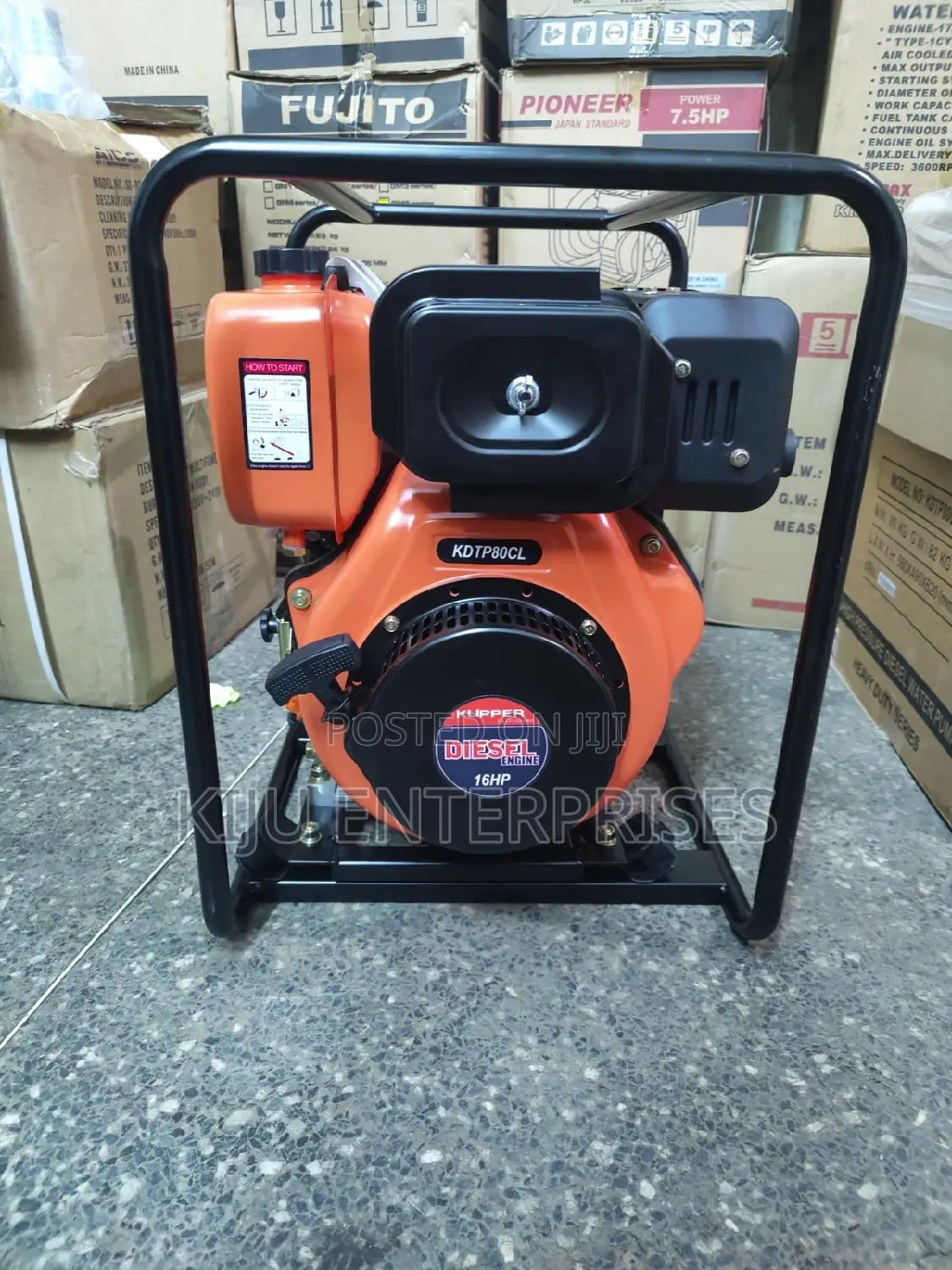 Kupper Water Pump Machine