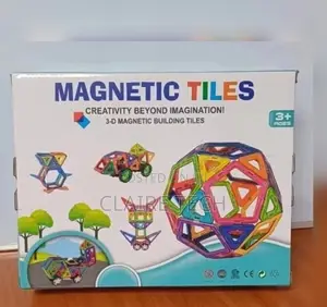 84 Pieces Magnetic Tiles