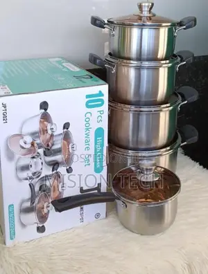 Brand New 10 PCS James Pot Cookwere Set