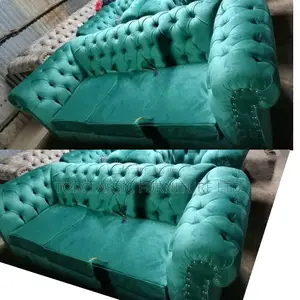 3-Seater Chester Sofas+Free Throw Pillows