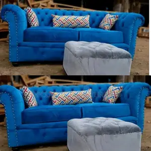 3-Seater Chester Sofas+Free Throw Pillows