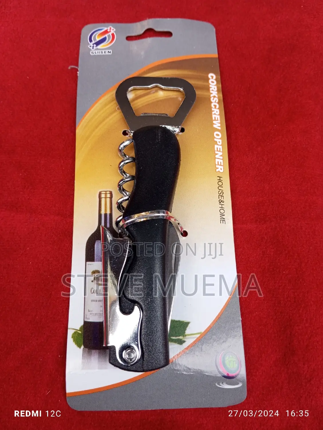 Corkscrew Opener