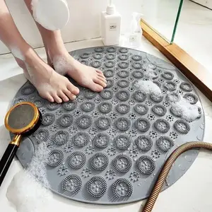 Round Anti-Slip Bathroom Mat Antislip Non Slip Safety Mat