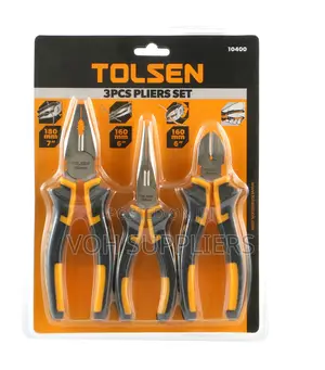 Tolsen 10400 3pcs Plier Set