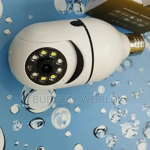 Rotating Bulb V380pro Bulb Camera WIFI PTZ Camera New*"