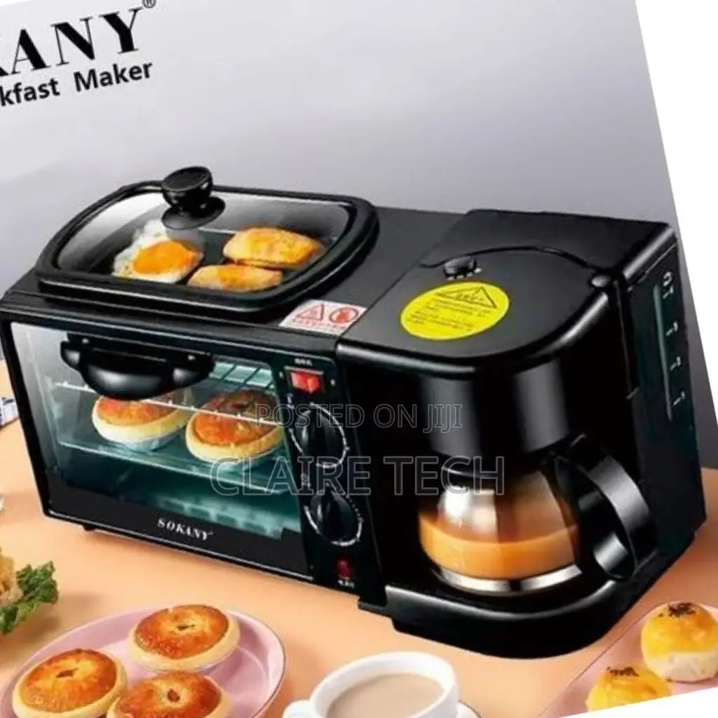 Sokany 3 in 1 Breakfast Maker