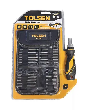 Tolsen 20186 26pcs Bit Set