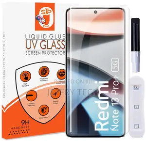 UV Tempered Glass Screen Protector Redmi Note 13 Pro Plus (