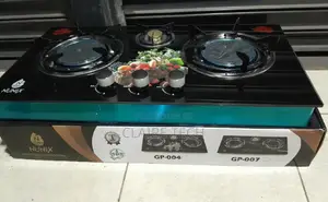 Nunix 3 Burner Cooker Glass Top Autoignation New