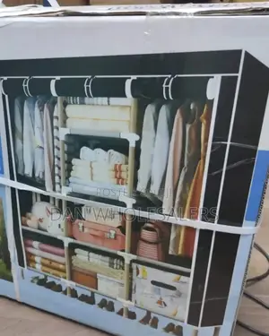 Cloth Wardrobe-1 TC Metallic Portable