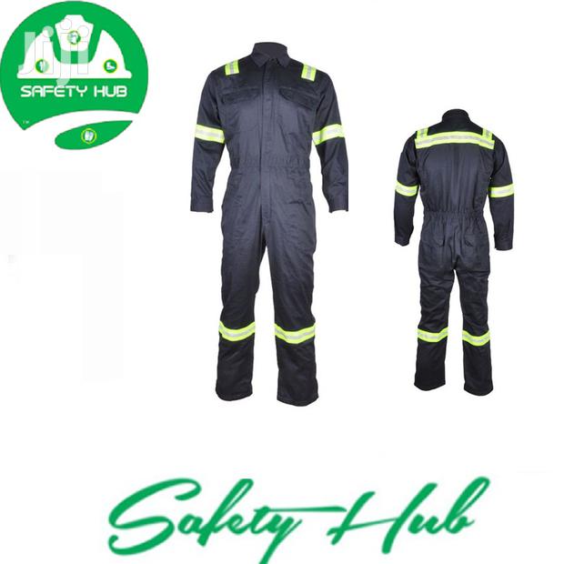 Reflective Safety Overalls - main view