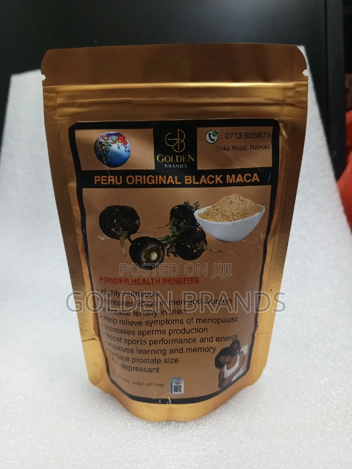 Men's Power Black Maca Powder